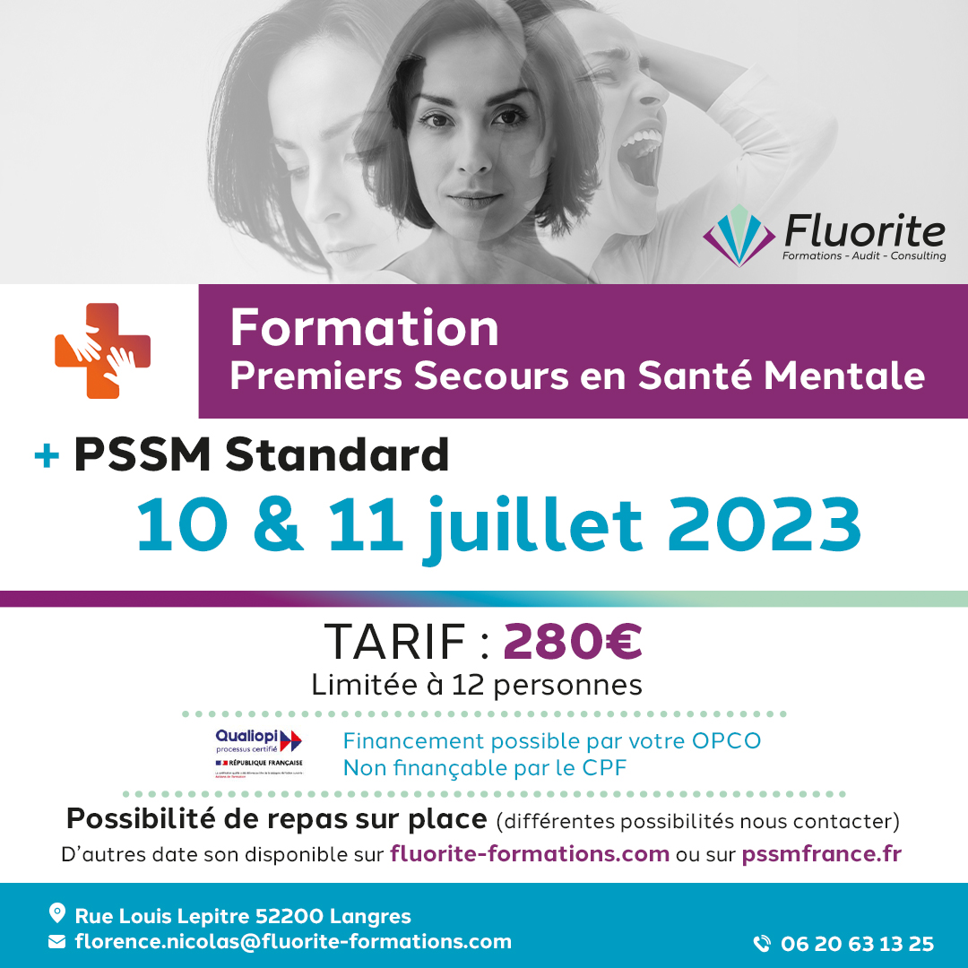 formation PSSM standard dans le grand-est en France au mois de juillet 2023